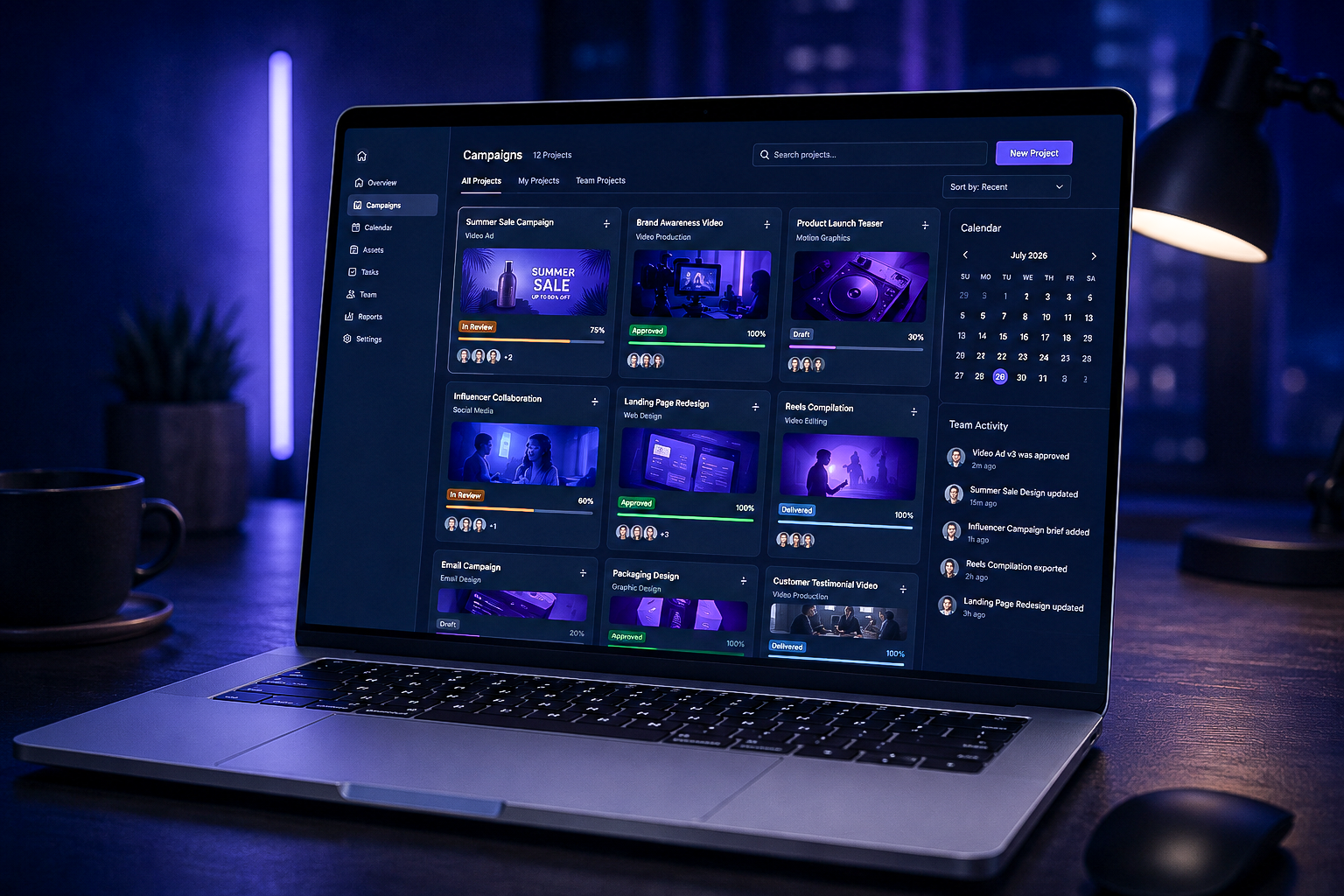 Campaign dashboard