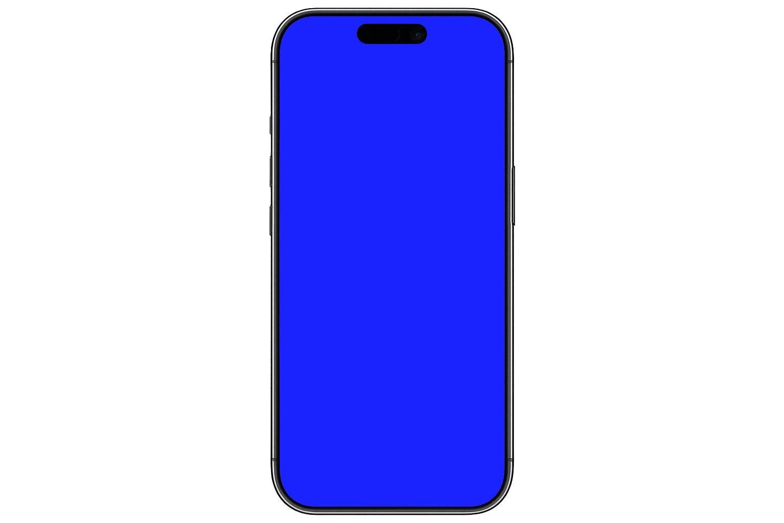 Phone mockup showing brand ad campaign